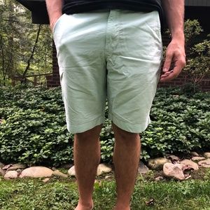 Men's J.Crew Club Pastel Green Shorts